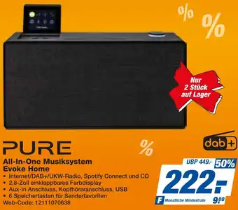 expert Techno Land PURE All-In-One Musiksystem Evoke Home Angebot