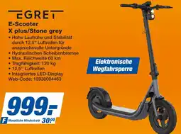 expert Techno Land EGRET E-Scooter X plus/Stone grey Angebot