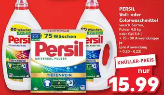 Kaufland PERSIL Voll- oder Colorwaschmittel Angebot