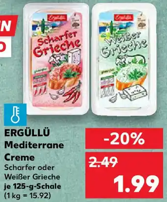 Kaufland ERGÜLLÜ Mediterrane Creme Angebot