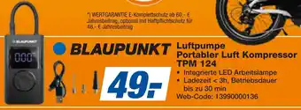 expert Techno Land BLAUPUNKT Luftpumpe Portabler Luft Kompressor TPM 124 Angebot