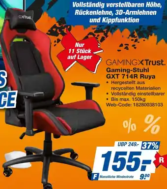 expert Techno Land GAMINGXTrust Gaming-Stuhl GXT 714R Ruya Angebot