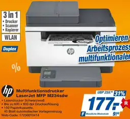 expert Techno Land hp Multifunktionsdrucker LaserJet MFP M234sdw Angebot