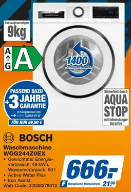 expert Techno Land BOSCH Waschmaschine WGG244Z0EX Angebot