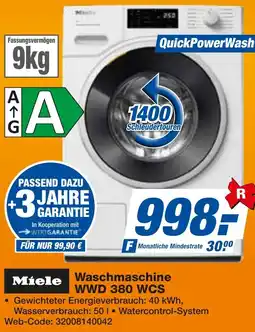 expert Techno Land Miele Waschmaschine WWD 380 WCS Angebot