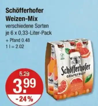 V Markt Schöfferhofer Weizen-Mix Angebot