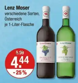 V Markt Lenz Moser Angebot