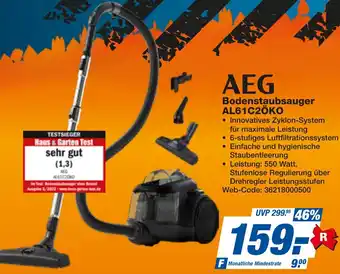 expert Techno Land AEG Bodenstaubsauger AL61C2ÖKO Angebot