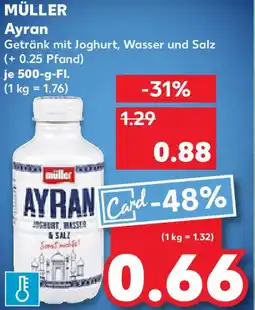 Kaufland MÜLLER Ayran Angebot