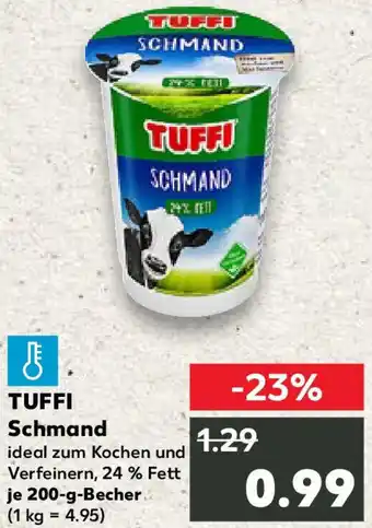 Kaufland TUFFI Schmand Angebot