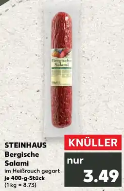 Kaufland STEINHAUS Bergische Salami Angebot