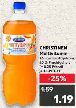 Kaufland CHRISTINEN Multivitamin Angebot