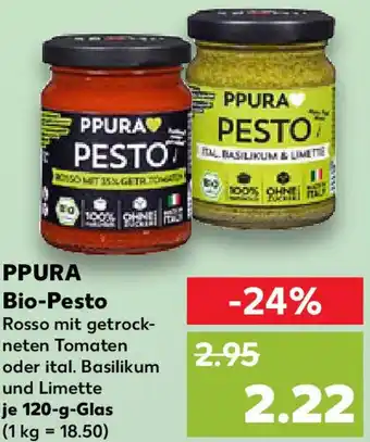 Kaufland PPURA Bio-Pesto Angebot