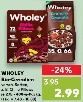 Kaufland WHOLEY Bio-Cerealien Angebot