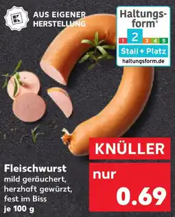 Kaufland Fleischwurst Angebot