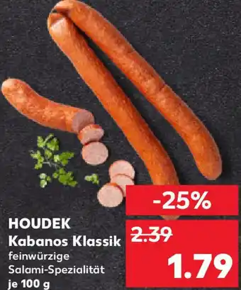 Kaufland HOUDEK Kabanos Klassik Angebot