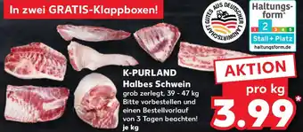 Kaufland K-PURLAND Halbes Schwein Angebot