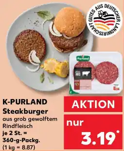 Kaufland K-PURLAND Steakburger Angebot