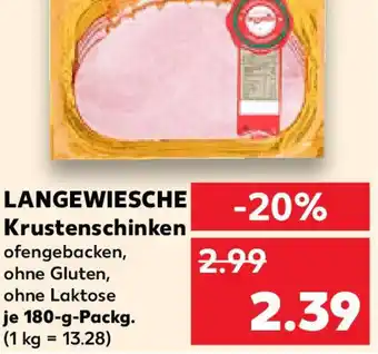 Kaufland LANGEWIESCHE Krustenschinken Angebot