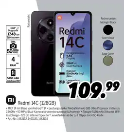 MEDIMAX Xiaomi smartphone redmi 14c Angebot