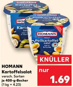 Kaufland HOMANN Kartoffelsalat Angebot