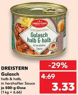 Kaufland DREISTERN Gulasch Angebot