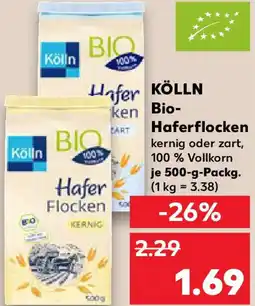 Kaufland Kölln Bio Haferflocken Angebot