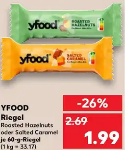 Kaufland YFOOD Riegel Angebot