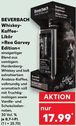 Kaufland BEVERBACH Whiskey Kaffee Likör Rea Garvey Edition Angebot