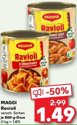 Kaufland MAGGI Ravioli Angebot