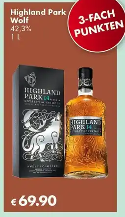 Travel Free Highland Park Wolf Angebot