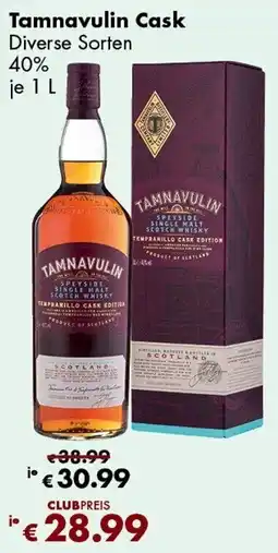 Travel Free Tamnavulin Cask Angebot