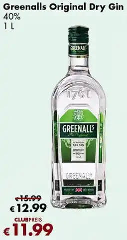 Travel Free Greenalls Original Dry Gin Angebot