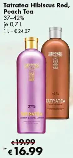 Travel Free Tatratea Hibiscus Red, Peach Tea Angebot