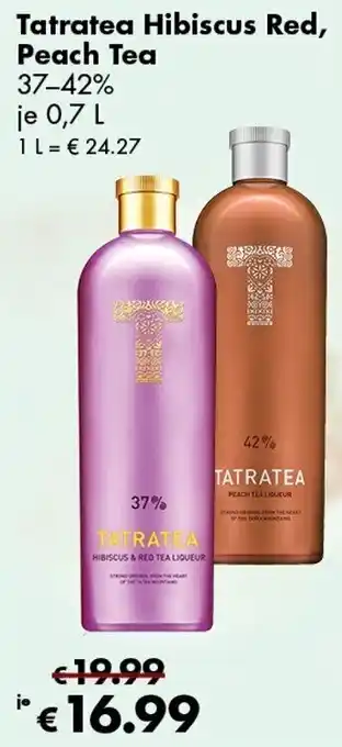 Travel Free Tatratea Hibiscus Red, Peach Tea Angebot