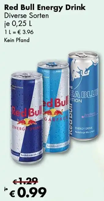 Travel Free Red Bull Energy Drink Angebot