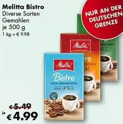 Travel Free Melitta Bistro Angebot