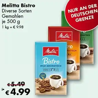 Travel Free Melitta Bistro Angebot