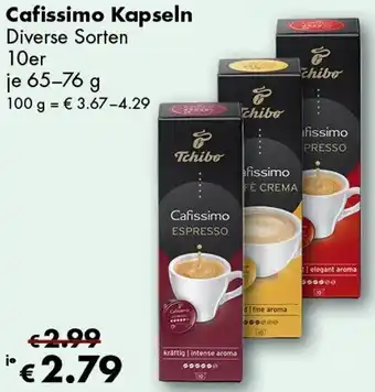 Travel Free Cafissimo Kapseln Angebot