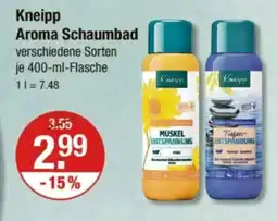 V Markt Kneipp Aroma Schaumbad Angebot