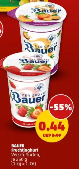 PENNY BAUER Fruchtjoghurt Angebot