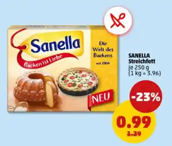 PENNY SANELLA Streichfett Angebot