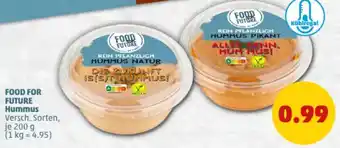 PENNY FOOD FOR FUTURE Hummus Angebot