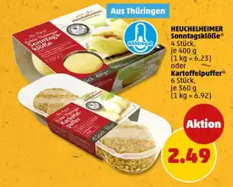 PENNY HEUCHELHEIMER Sonntagsklöẞe oder Kartoffelpuffer Angebot