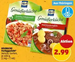 PENNY KEUNECKE Fertiggericht Angebot