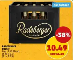 PENNY RADEBERGER Pilsner Angebot