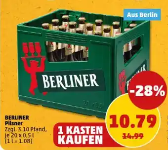 PENNY BERLINER Pilsner Angebot