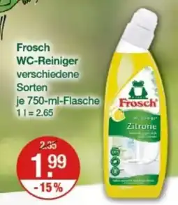 V Markt Frosch WC-Reiniger Angebot