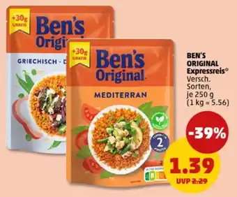 PENNY BEN'S ORIGINAL Expressreis Angebot