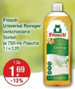 V Markt Frosch Universal Reiniger Angebot